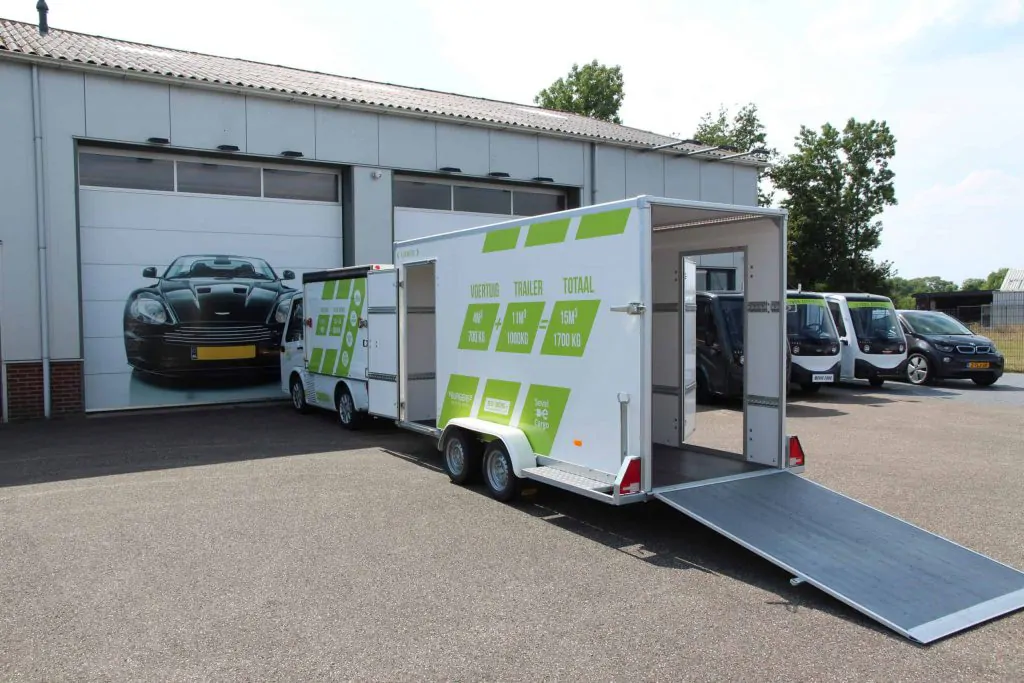 Duurzame stadsbevoorrading met Seval City Wip Trailer