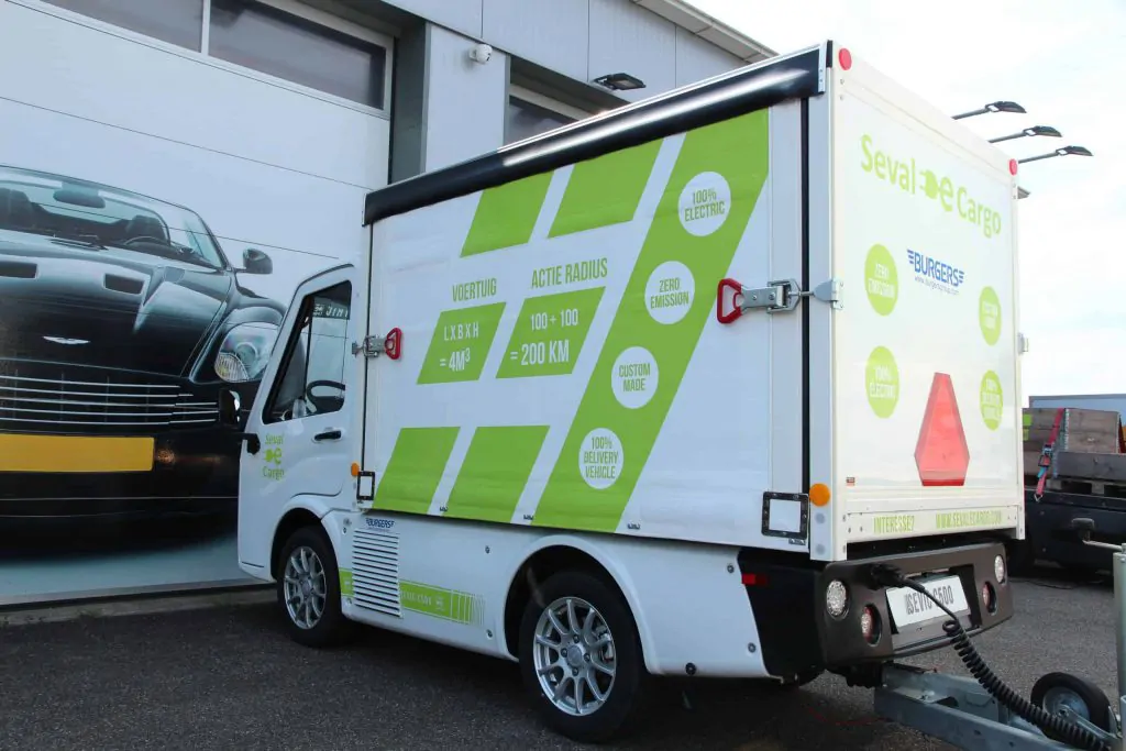 Duurzame stadsbevoorrading met Seval City Wip Trailer