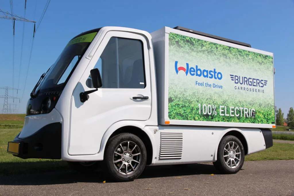 Sevic 100% elektrische koelwagen webasto