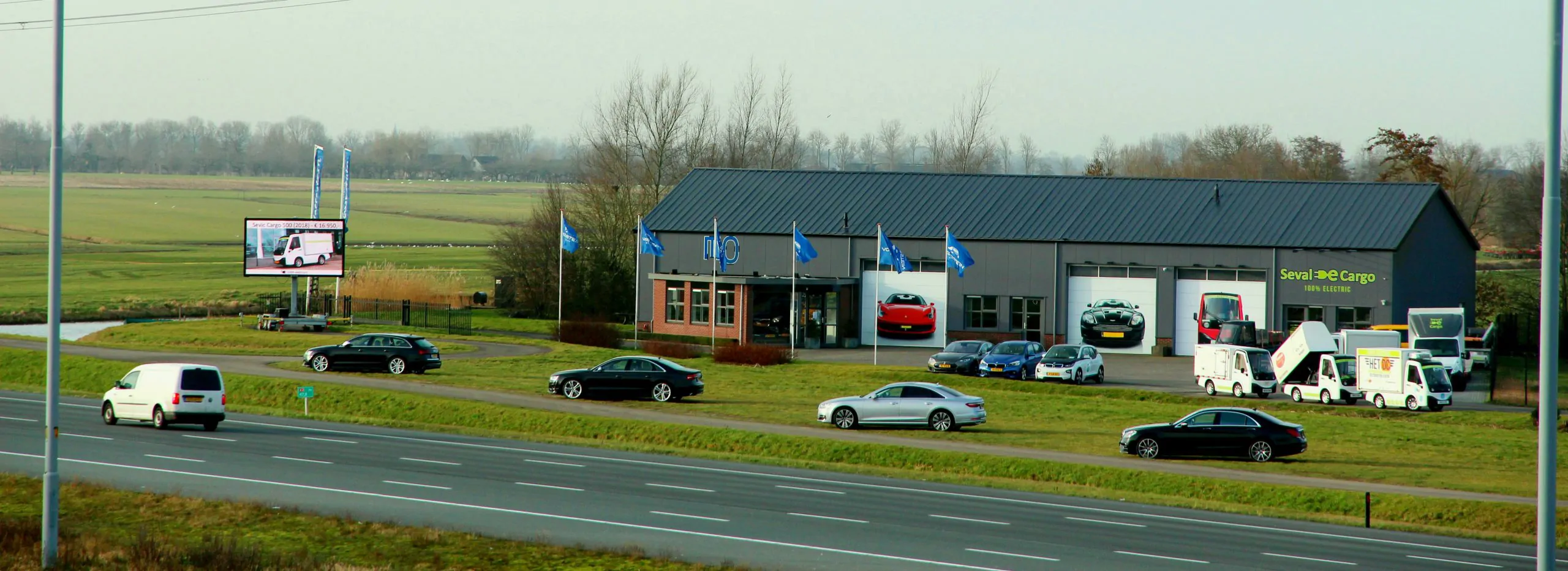 Seval e Cargo A2 snelweg aanzicht