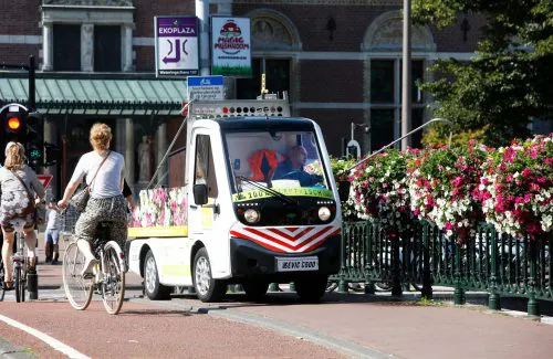 Elektrische bloemengieter Seval e Cargo en Oase lease